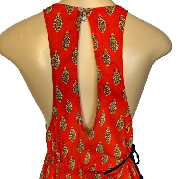 Free People Intimately Asymmetrical Rendezvous Paisley Dress Size xs - Picture 5 of 8